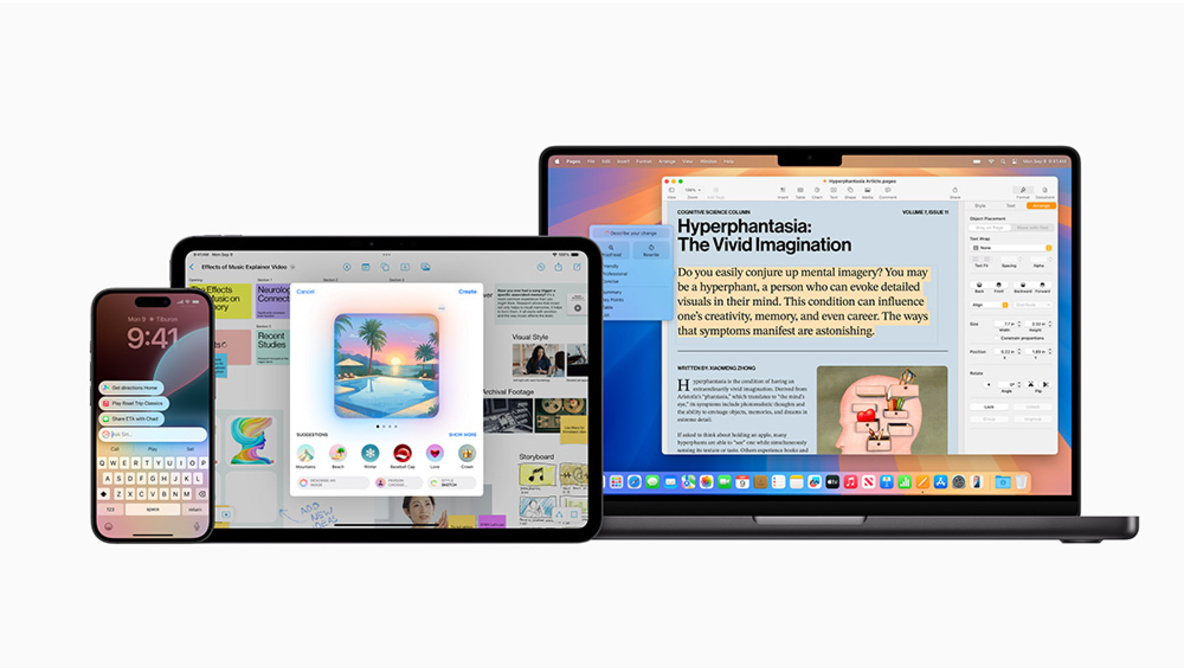 Apple to Roll Out Apple Intelligence Across iPhone, iPad, and Mac